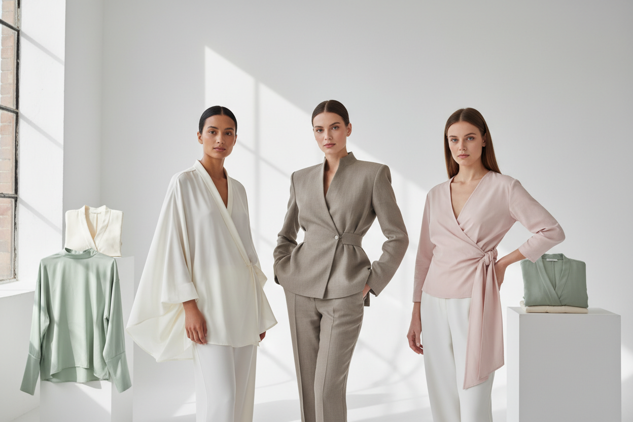 Women Blouse Collection has 3 ladies