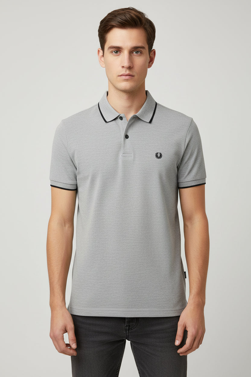 Men's 100% Cotton Polo Shirt with Original Pony Embroidery