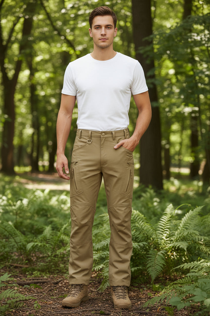 Lightweight Hiking Pant Men Summer Cargo Pants Quick-Dry Nylon