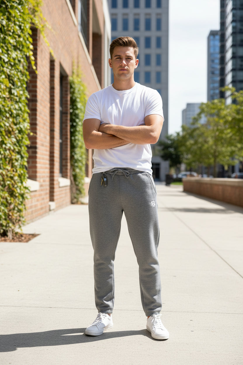 Autumn High Waist Drawstring Zipper Sweatpants - Solid Color Casual Y2K Hip-Hop
