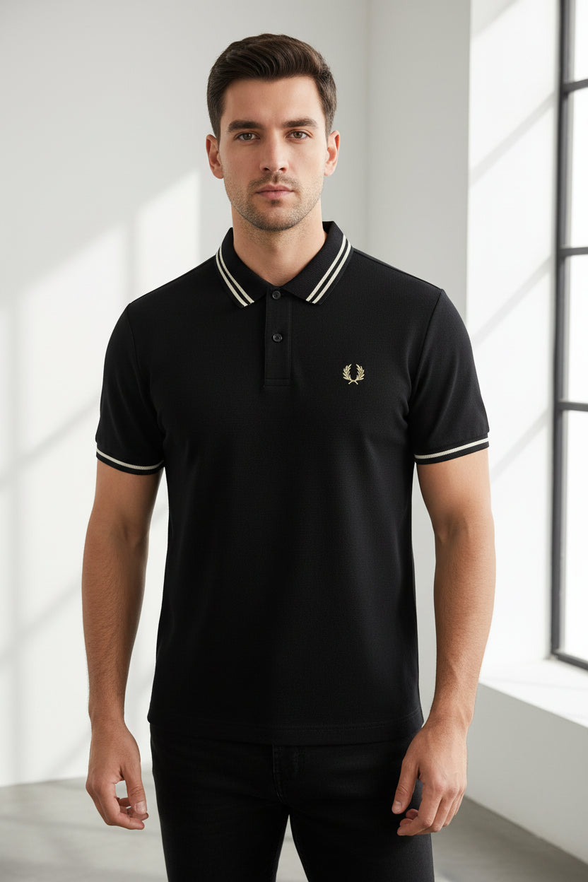 Elevate Your Summer Style with Our Pure Cotton Polo Shirt