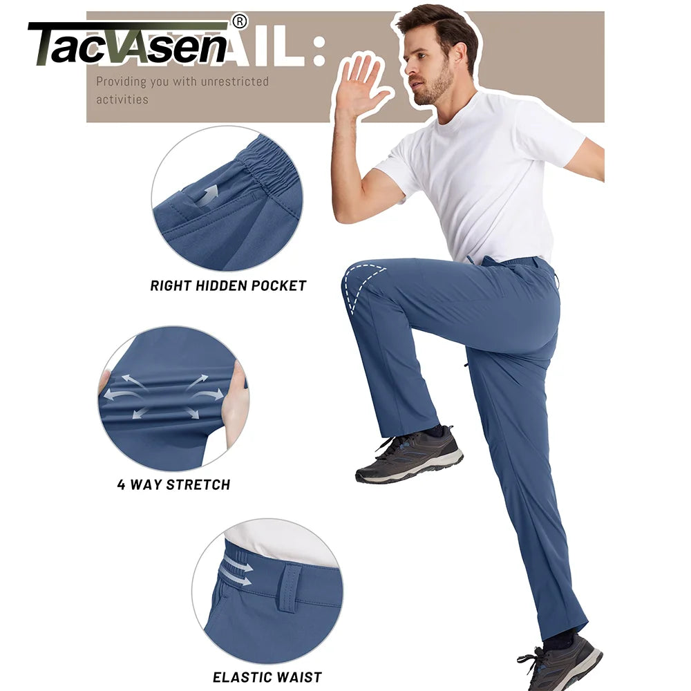 Men's Quick-Dry Waterproof Hiking Pants - Lightweight Outdoor Gear