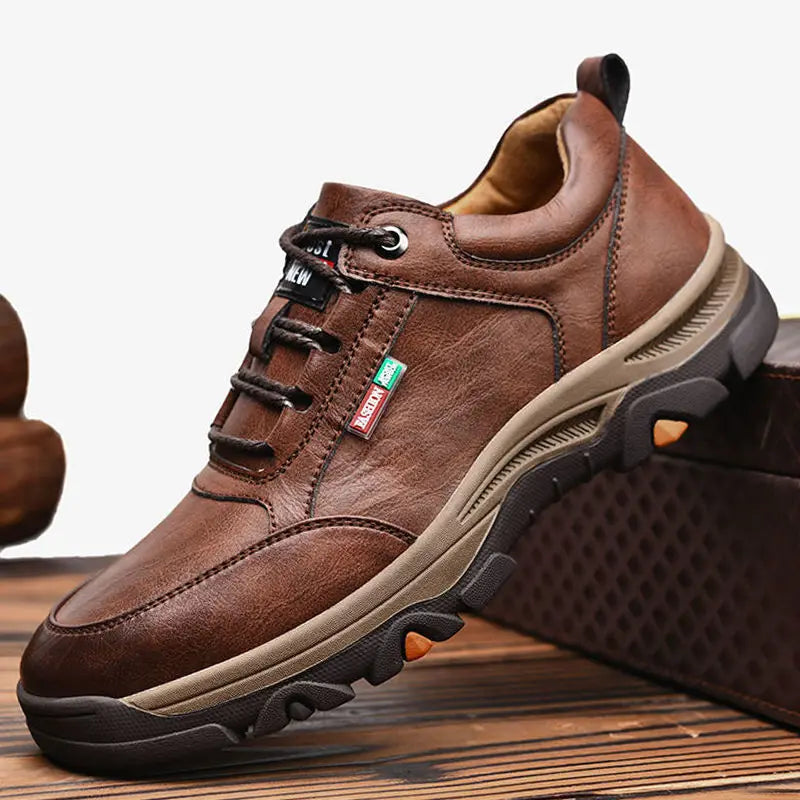 Men's Shoes  versatile leather footwear Casual outdoor anti slip