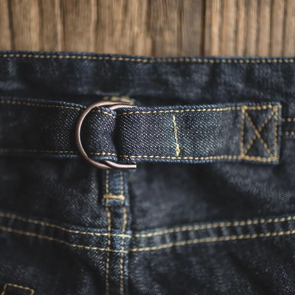 Men's 14oz Selvedge Raw Denim Jeans – Maden Vintage Straight Fit