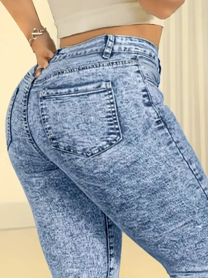 Women's High Waist Slim Butt Lift Jeans - Fashionable