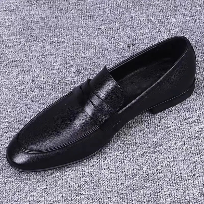 New Fashionable Versatile Bean Shoes Slip-On Loafers Men's Breathable