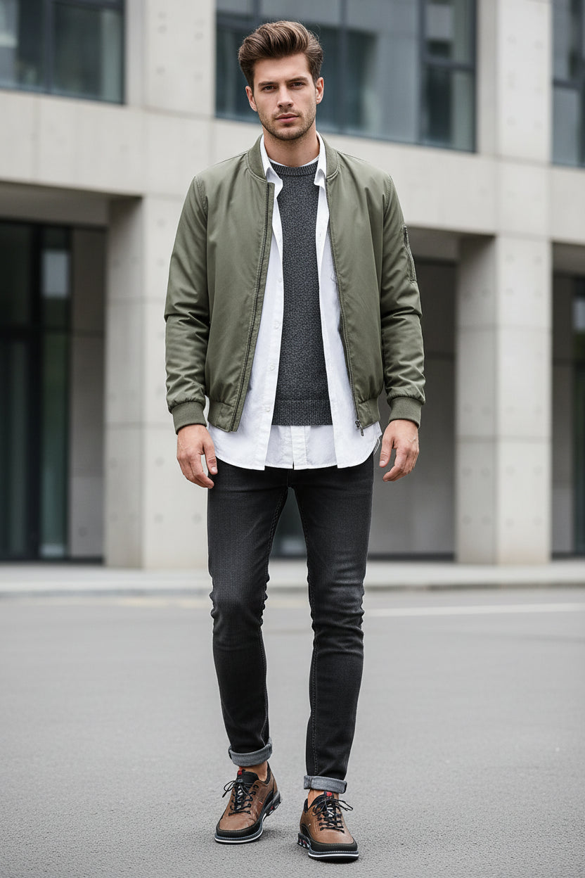 Step Up Your Style: Large Size Men's Casual New Business Casual