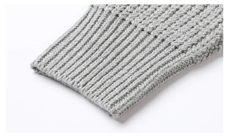 2021 High End Wool Designer Thick New Korean Autum Winter Brand Fashion Cable Knit Sweater Jacket Men Casual Coats Mens Clothing